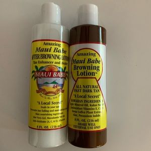 maui babe browning lotion duo